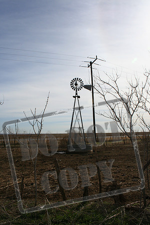 Between Munday and Goree, TX