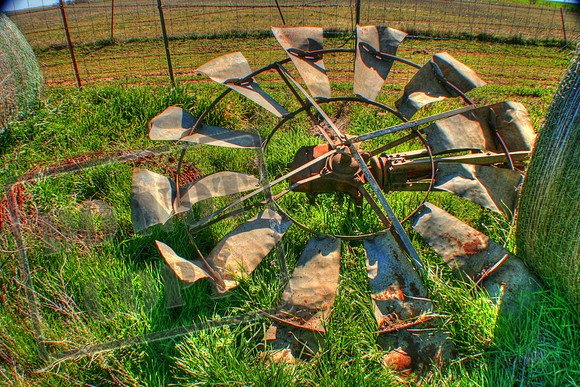 Windmill on the HC Ranch near Henrietta, TX