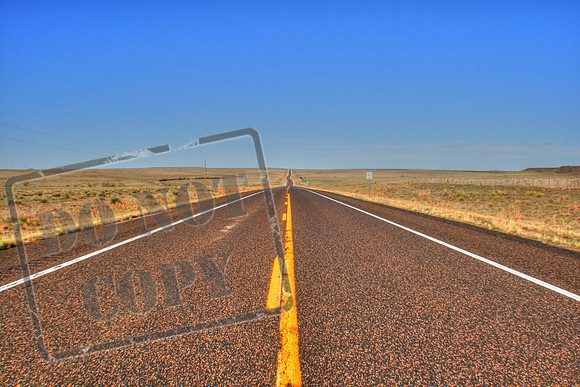 Road between Clayton and Gladstone, NM